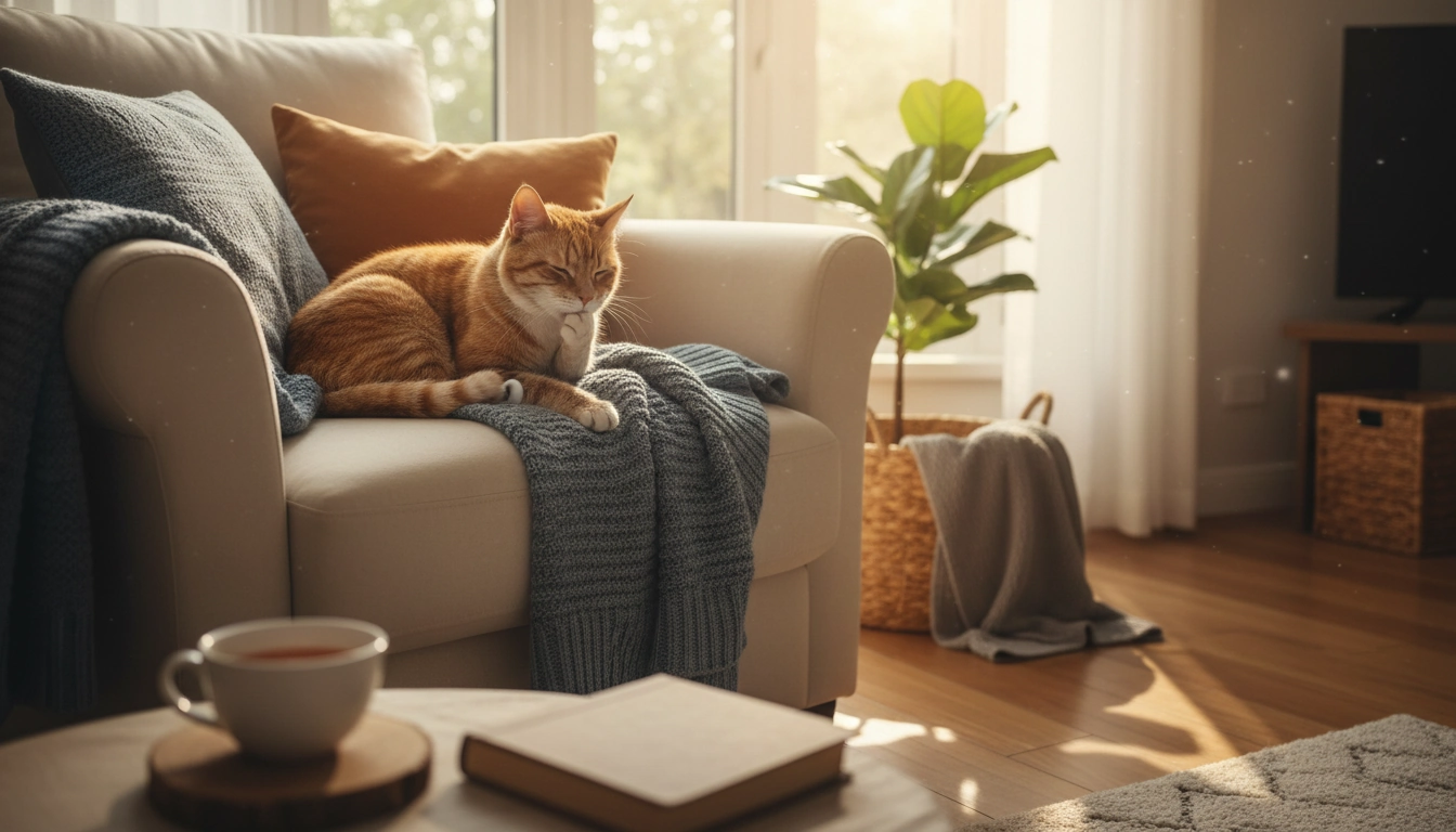 Lowest-Maintenance Cuddly Pet: Why an Adult Cat Wins